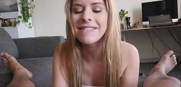  Lilly Ford so slutty as she sucks her stepbrothers dick